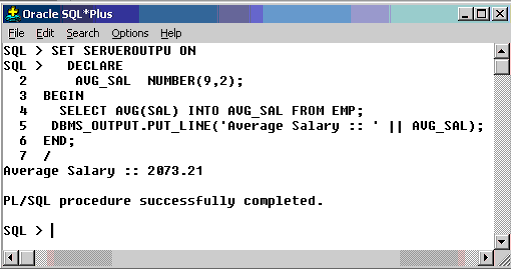 Building PL/SQL Blocks in Oracle 9i | IT Training and Consulting – Exforsys